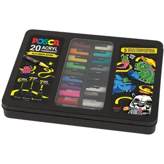 Posca Marker UNI Etui Graffiti 20 St.