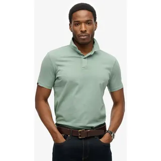 Superdry Essential Kurzarm-poloshirt - Slate Grey - M