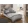 Linon anthrazit/grau 240 x 220 cm 2 x 80 x 80 cm