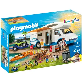 PLAYMOBIL® Family Fun 9318 Camping Adventure / Camper Wohnmobil Neu & OVP