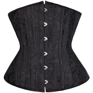 HHRHLKNH Korsett Corsage 26 Jacquard-Stahlkorsettkorsetts Mit Bauch- Und Taillenverschluss