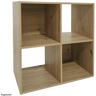 Hti-Living Regal 60 x 60 cm Artisaneiche