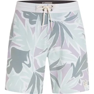 O'NEILL Print Badehose Herren in seafoam white, Größe 36 - bunt