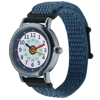 Anio3 Armbanduhr Kinder Lernuhr - Kinderuhr zum Lernen der Uhrzeiten ab 6 Jahre, wasserdicht bis 5 bar, Kinderuhr für Jungen und Mädchen
