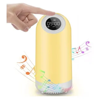 7-in-1-Touch-Nachttischlampe, Bluetooth-Lautsprecher, französische Musik, USB-aufladbar, Timing, FM-Radio, digitaler Wecker, Nachtlicht, LED, mehr...