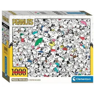 Clementoni Jigsaw Puzzle Impossible Erdnüsse Snoopy, 1000st.