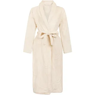 Hunkemöller Bademantel lang Fleece - WHITECAP GRAY - XL/XXL - XL-XXL