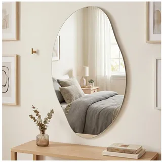 Songmics Wandspiegel 85 x 50 cm Transparent