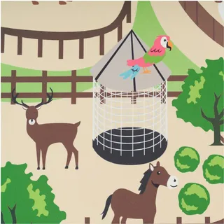 TT Home, Spielteppich + Spielmatte, Kinderzimmerteppich Teppich Junge Mädchen Kinderteppich Baby Rutschfest Strasse (160 x 120 cm)