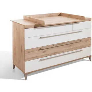 Paidi Wickelkommode Remo Holzoptik Eiche Bordeaux