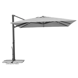 Schneider Schirme Rhodos Smart 300 x 300 cm silbergrau
