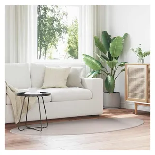 vidaXL HUARTE Kurzflorteppich 100 x 200 cm Sandfarben