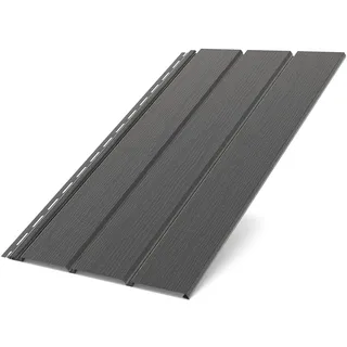 Kunststoffpaneele Anthrazit RAL 7021 PVC Paneele Wandpaneele Deckenpaneele Unterdachverkleidung (Farbmuster/Materialmuster)