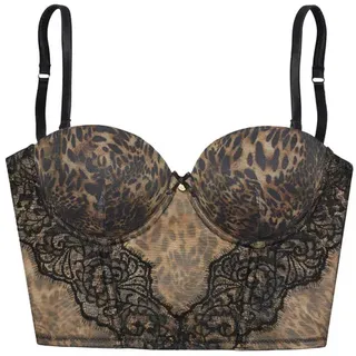 LASCANA Corsage Damen leo-bedruckt Gr.75 Cup B