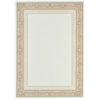 THEKO Pelinia Wollteppich 80 x 150 cm Beige