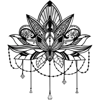 Machtiging Mandala-Wandkunst Aus Metall,Schwarze Blumens-Wanddeko,Metall-Mandala-Wanddekoration,Mandala-Wanddeko Aus Metall,Metall-Mandala-Wandkunst Wohnzimmer,GroßE Metall-Mandala-Blumes