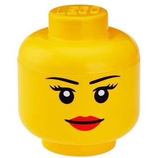 LEGO 40311732 Aufbewahrungskopf Mädchen, S, klein, 16x16x20cm