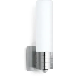 Steinel Außenleuchte Edelstahl 42,6 cm mit Bewegungsmelder 9,87 W 703 lm silberfarben