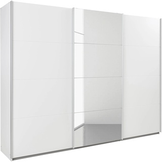 Schwebetürenschrank RAUCH "Cortona" Schränke Gr. B/H/T: 271 cm x 210 cm x 62 cm, 3 St., weiß Schwebetürenschränke und Schiebetürenschränke inkl. Inneneinteilung, 2 Stoffboxen zusätzlichen Einlegeböden Bestseller