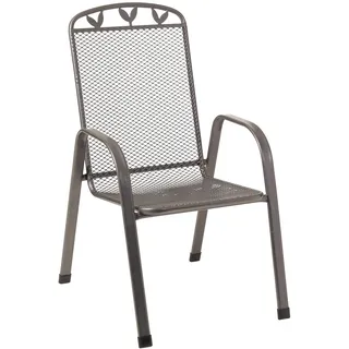 Greemotion Toulouse Stapelsessel 56 x 69 x 98 cm eisengrau