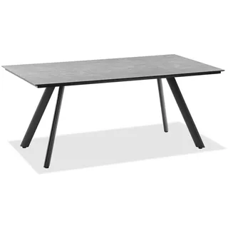Niehoff Noah Gartentisch 180 x 95 x 76 cm Anthrazit/Grau