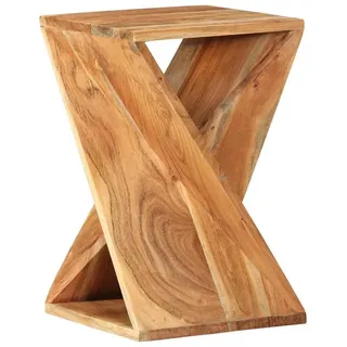 vidaXL Beistelltisch Braun Akazie 35 x 35 x 55 cm