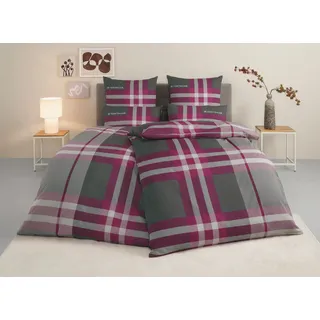 Tom Tailor Nick Renforcé Lila 155 x 220 cm + 80 x 80 cm