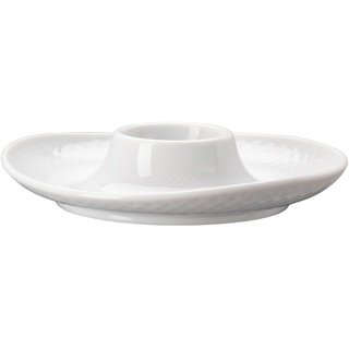 Rosenthal Junto weiß Eierbecher mit Ablage