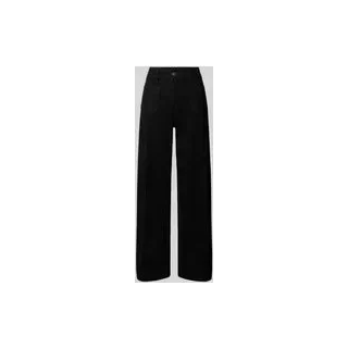 Wide Fit Jeans aus Baumwoll-Mix Modell 'JESSIE', Anthrazit, 34