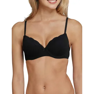 SCHIESSER Bügel-BH Pure Cotton BH, Schwarz_157412, 80A
