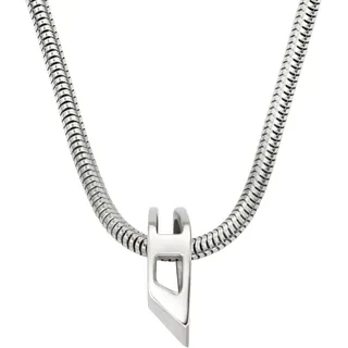 Diesel Kette D LOGO DX1672040 Silber/Edelstahl