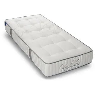 Revor Bedding Taschenfederkernmatratze Anatomic FIX 500 Latex" Gr. 2, weiß B:100cm H:28cm L:200cm, Bezug: 63% Polyester, 34% Viskose, 3% Wolle. Steppfüllung: 100 x 200 cm, Material oben: Viskose-Kunstfaser-Wolle, unten: 1 St.