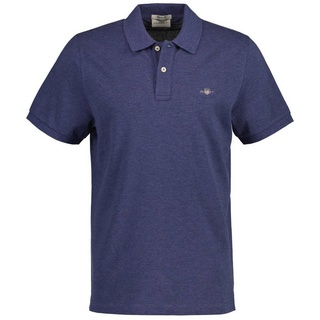 Gant Poloshirt Herren Poloshirt - REGULAR SHIELD, Kurzarm blau 3XL