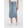 Hr BACK SLIT Skirt riveting clean hem 28W