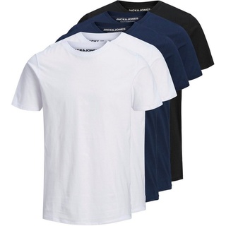 Jack & Jones T-Shirt ORGANIC BASIC TEE (Packung, 5-tlg., 5er-Pack) weiß XL (52/54)