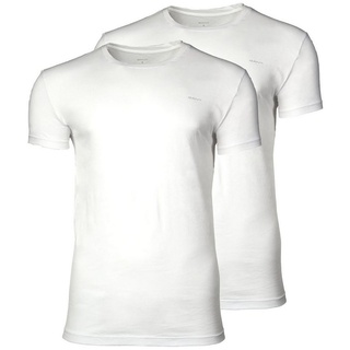 Gant T-Shirt Herren T-Shirt, 2er Pack - C-NECK T-SHIRT 2-PACK weiß S