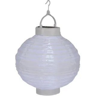 Star Trading LED Solarlampe Jerrit 20 cm weiß