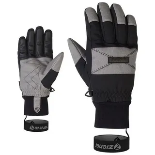 Ziener GENDO AS Skihandschuhe Schwarz/Schwarz 10