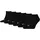 Socken Sneaker Plain 3er Pack Schwarz 43-46