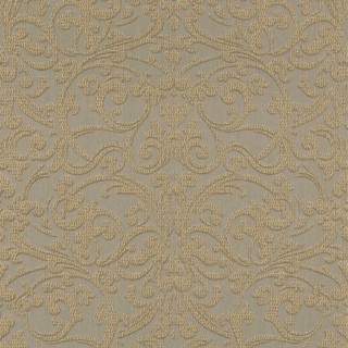 Casa Padrino Barock Textiltapete Braun / Gold - 10,05 x 0,53 m - Stofftapete mit strukturierter Oberfläche