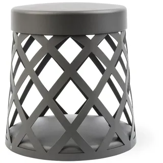 faro BARCELONA Sockelleuchte Aluminium 25,0 cm inkl. LED-Lampe grau