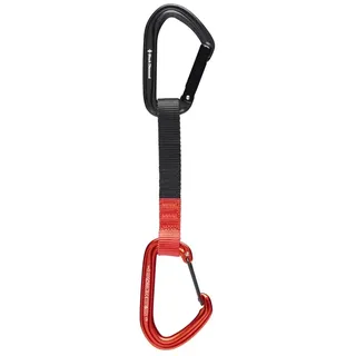 Black Diamond Hotforge Hybrid Quickdraw 16 cm Express-Set Schwarz