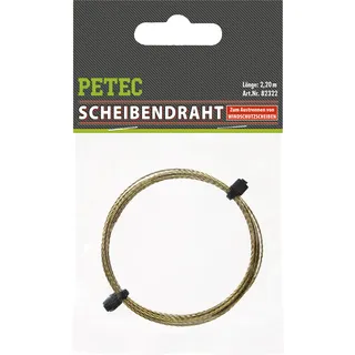 Petec Scheibendraht 2,20 m (82322)