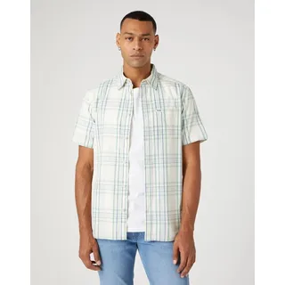 Wrangler Hemd Short Sleeve 1 Pocket Shirt L - Größe:L