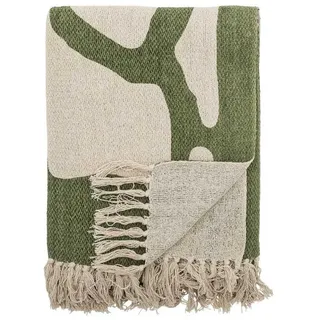 Bloomingville Dalmine Kuscheldecke 130 x 160 cm Grün