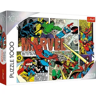 Puzzle 1000 Disney 100 Jahre/Die unbesiegten Avengers