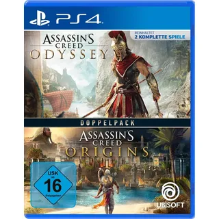 ak tronic Assassin's Creed Odyssey + Origins Doppelpack - [PlayStation 4]