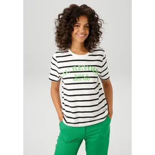 Aniston CASUAL T-Shirt Schwarz 42