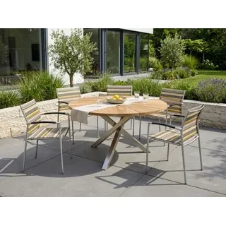 Zebra Technologies Oryx Gartentisch Ø 135 x 76 cm natur
