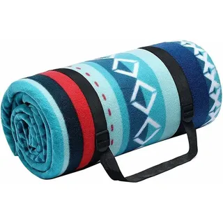 Minkurow Picknickmatte, Campingmatte, Strandmatte, Wasserdichte Stranddecke, Faltbare Campingdecke, Baumwoll-picknickdecke, Geeignet Für Outdoor, Park, Strand